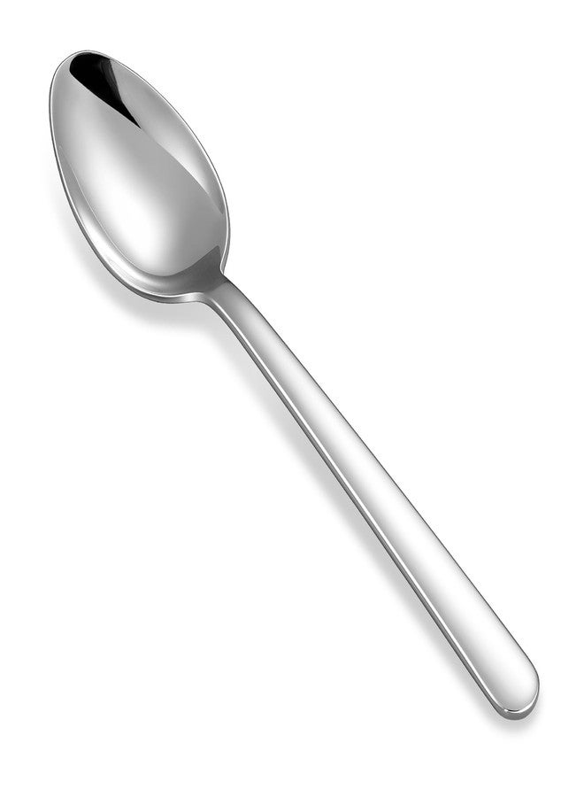KEAWELL Premium Aline 4-Piece 6.4 inch Spoon Set – 18/10 Stainless Steel Silverware with Mirror Polish, Dishwasher Safe for Table Setting and Entertaining (4, Teaspoons) - Image 1