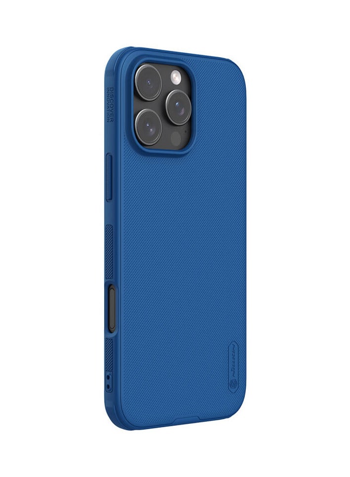 Nillkin Super Frosted Shield Pro cover case for iphone 16 Pro Max - Blue - Image 1