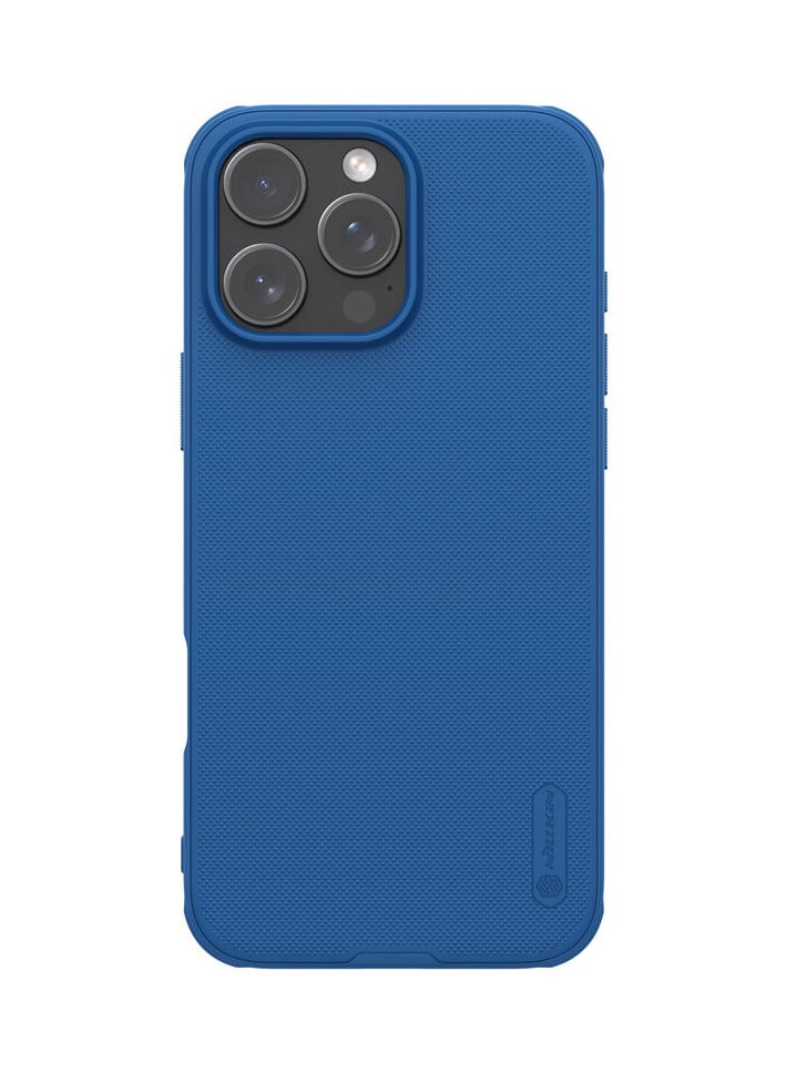 Nillkin Super Frosted Shield Pro cover case for iphone 16 Pro Max - Blue - Image 3