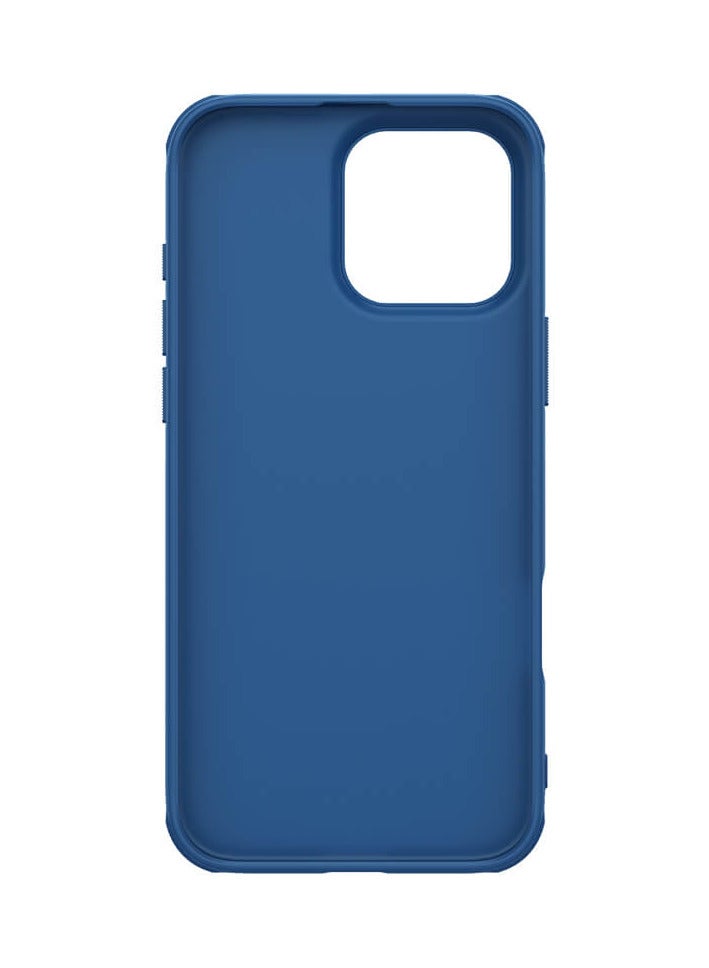 Nillkin Super Frosted Shield Pro cover case for iphone 16 Pro Max - Blue - Image 5
