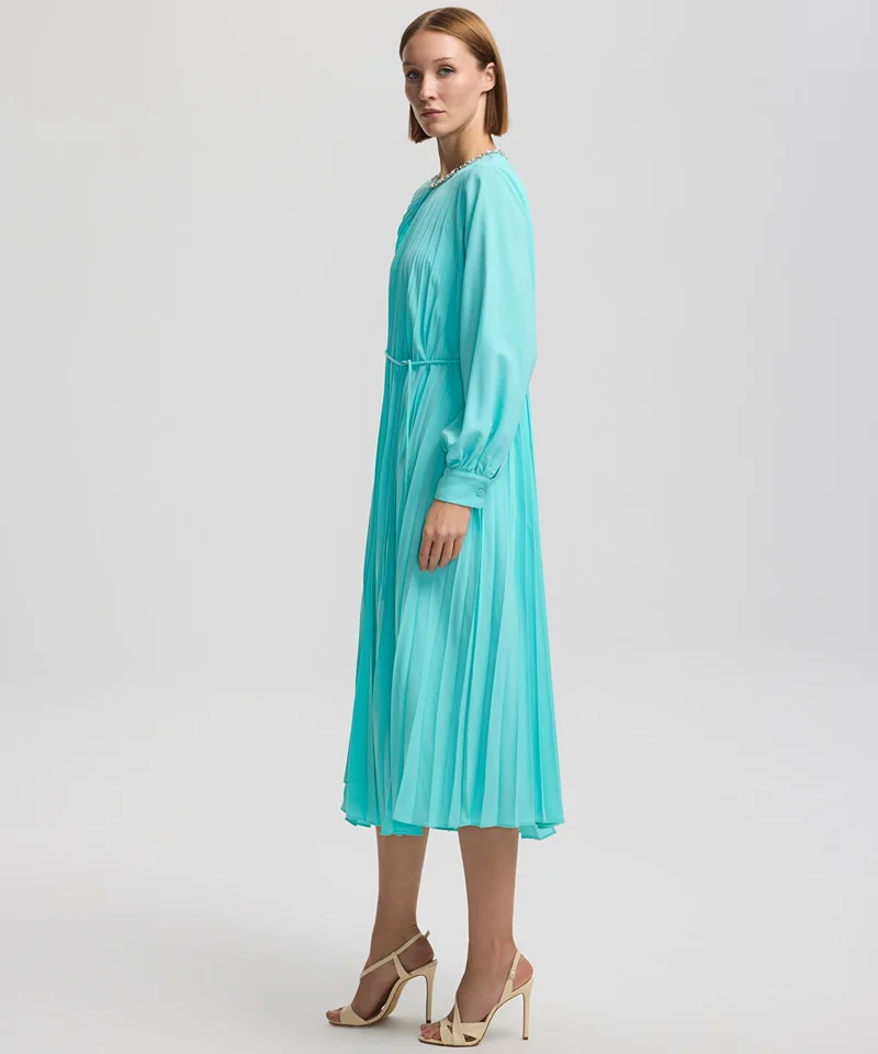 ابيكول Pleated Dress