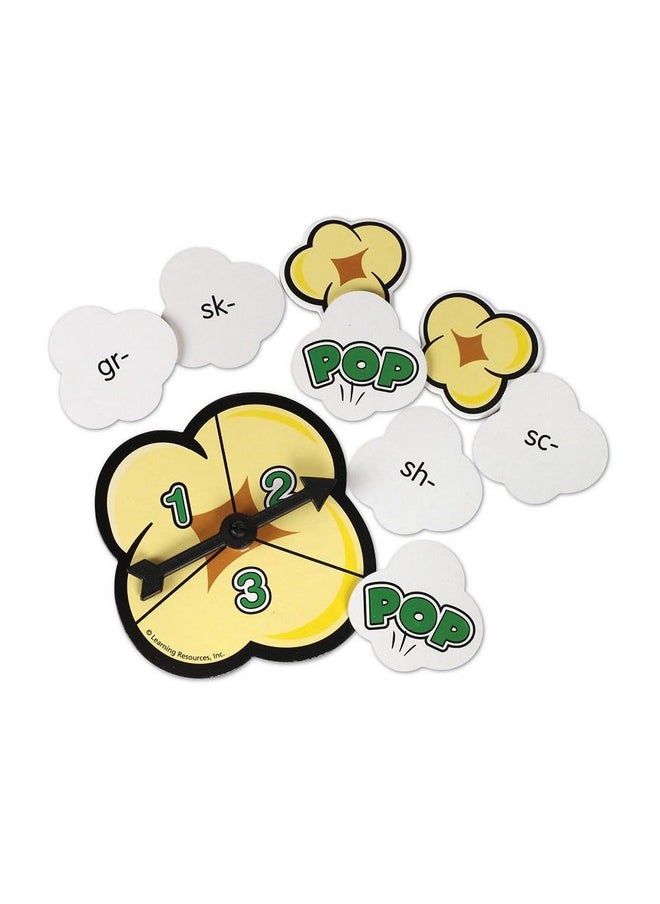 Learning Resources Pop for Blends Game,Phonics Game, 2-4 Players, 92 Cards, Ages 6+