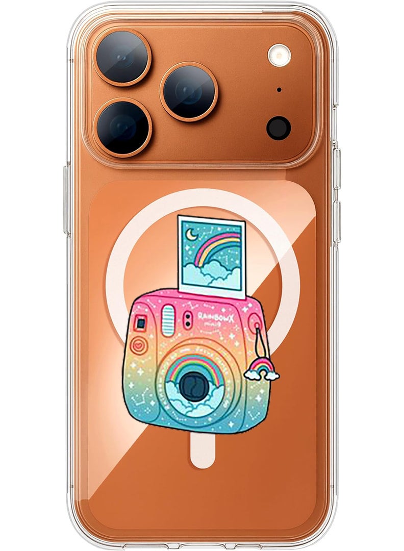 Theodor Magnetic Case for Apple iPhone 17 Pro Max Compatible with MagSafe Wireless Charging, Shockproof Phone Bumper Cover - Promise - Image 1