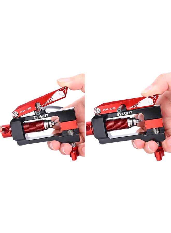 Lebycle Mountain And Road Bicycle Universal Oil Brake Caliper Installation Tool, Oil Pipe Pusher, Tube Cutter, Olive Head Press-In - Image 3