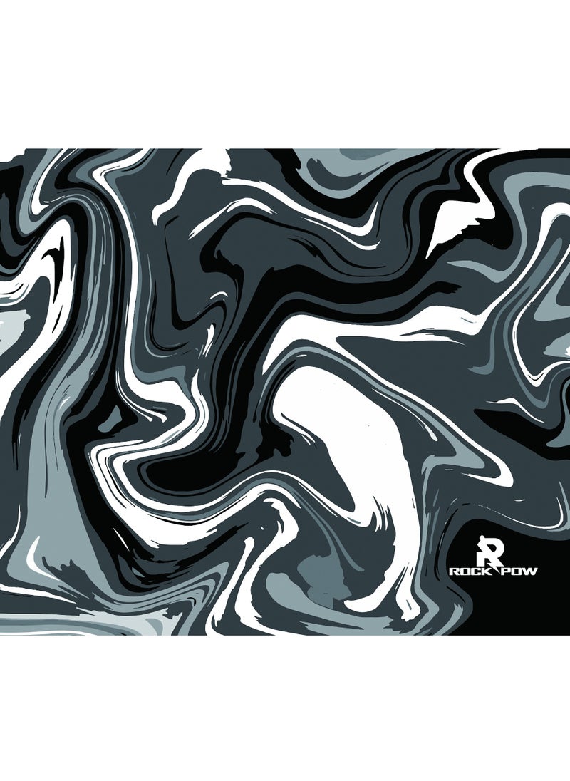 Rock Pow - Gaming Mouse Pad Anti-Skid Mousepad Large Keyboard Mouse Pad Desk Mat with Stitched Edges (300 * 250 * 3mm) - Image 1