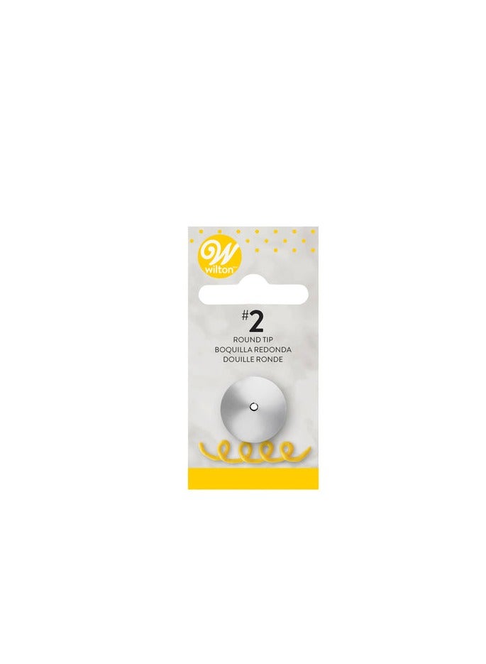 Wilton Wilton Round Decorating Tip #2 Carded - Image 2