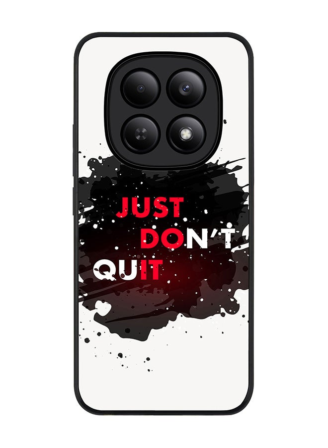 For Xiaomi Redmi Note 15 4G Case,Slim fit Camera Protection, Shockproof Thin Phone cover  - Just don't quit