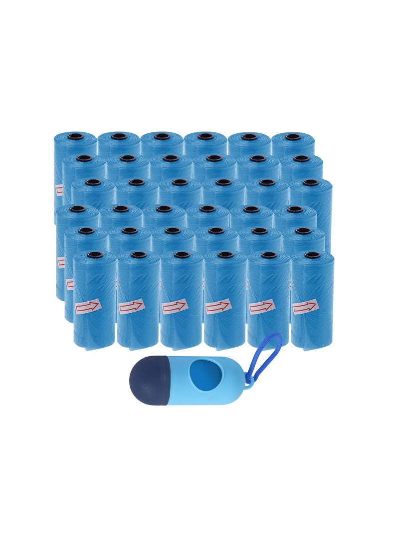 STAR BABiES Star Babies Disposable Scented BAG Pack of 36 (540 bags) & Dispenser - Blue  - Image 1