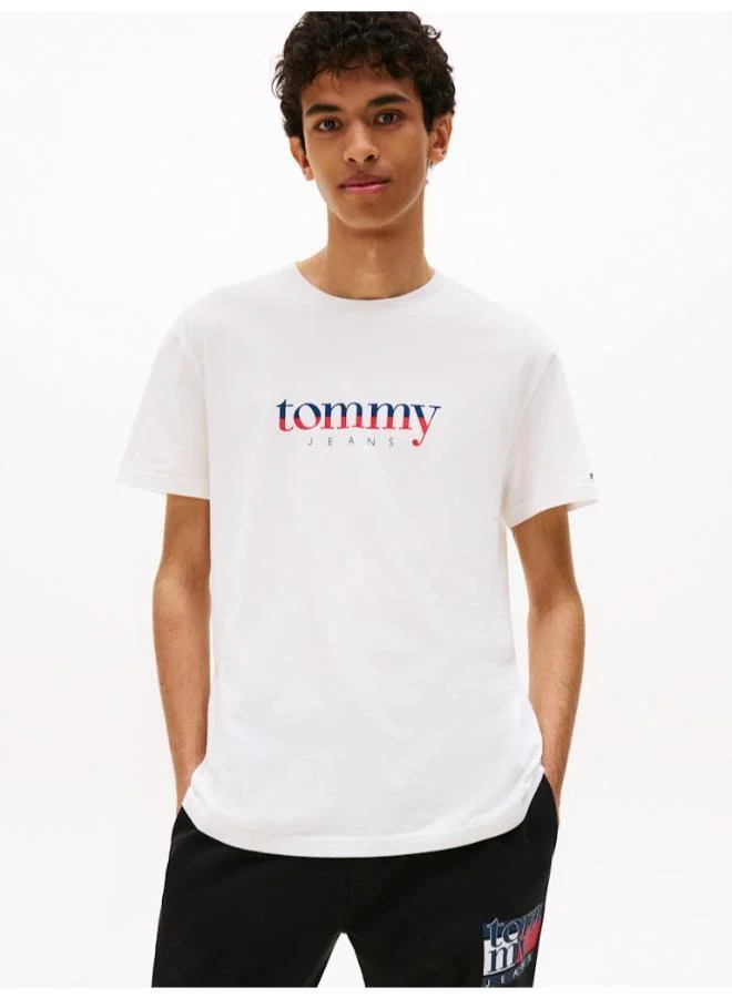 TOMMY JEANS Flag Logo Slim Terry Joggers