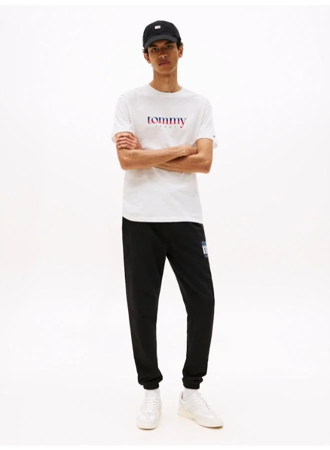 TOMMY JEANS Flag Logo Slim Terry Joggers