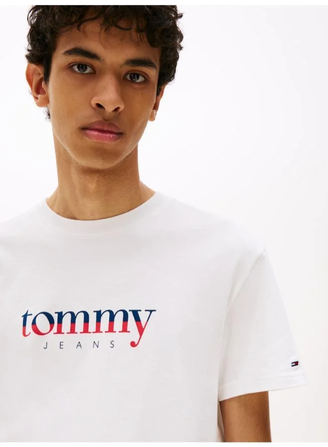 TOMMY JEANS Flag Logo Slim Terry Joggers