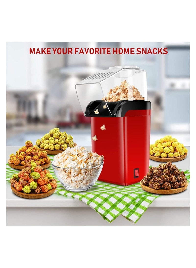 Raxoom Power Mep Mini Popcorn Maker, 1200W Fast Popcorn Making Machine, Hot Air Popcorn Popper With Wide Mouth Design, Oil And Bpa Free  - Image 2