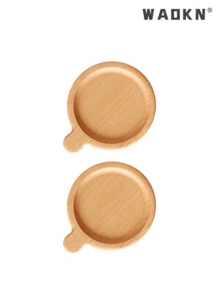 Wood Drink Coasters with Holder 2 Pieces Coaster with Handle Wooden Coasters Cup Coaster Set for Coasters are suitable for bar decor, restaurant, hotel, kitchen table top, office table, coffee room, living room, bedroom, study room, indoor or outdoor furniture and so on. Walnut Wood - pzsku/ZFF9808548C7010D3A810Z/45/1750215445/c8af1da3-f717-400c-991f-673c3a9b4eb3