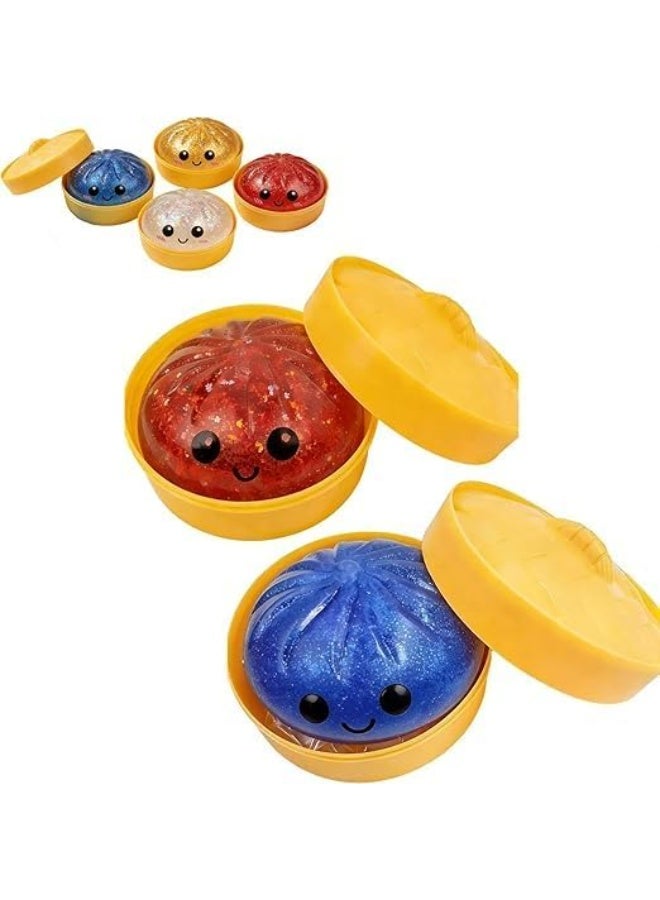 بليتر الكعكة Squishy, الكعكة الكرة الإجهاد,2026 الجديدة الناعمة الضغط القلق الإغاثة فيدج لعبة, فك الضغط العجينة لعبة الحسية, الكعكة المتوهجة Squishy الممتدة (2pcs ب)