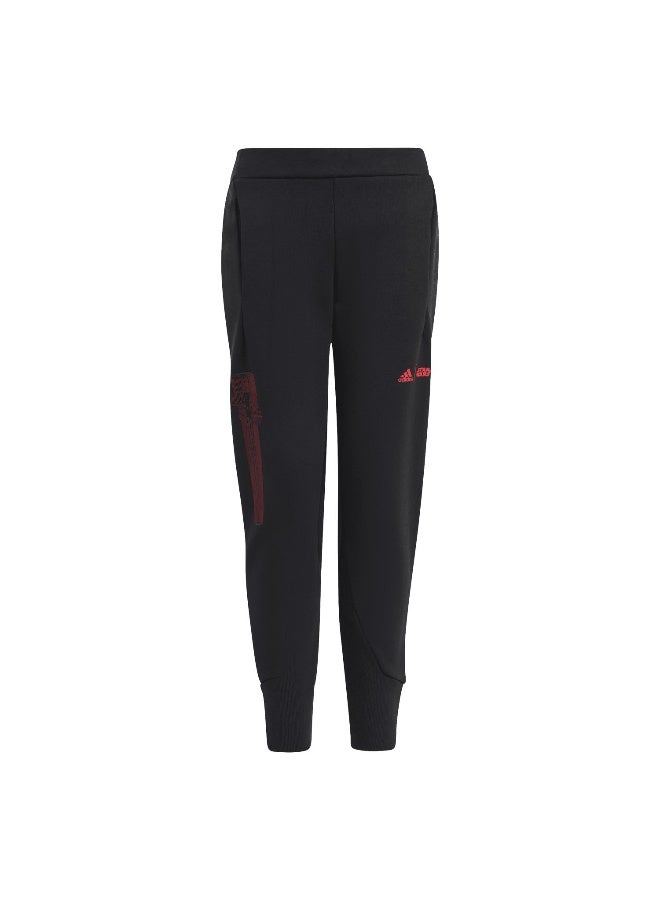 Adidas adidas J Sw Zne Pnt Black Training Pants 7-8Y - Image 2