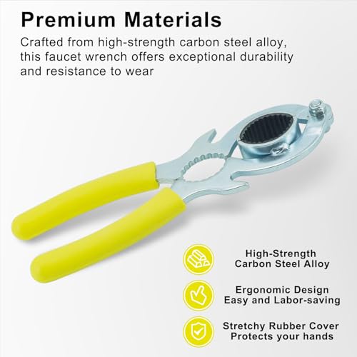 Bedalio Faucet Wrench - Aerator Removal & Replacement Tool for Kitchen & Bathroom Sinks - Image 3