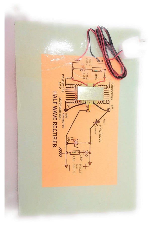 ستيبس تو دو خطوات عمل مُقوِّم نصف الموجة | مجموعة عرض مُجمَّعة مسبقًا على قاعدة من الورق المقوى جاهزة للاستخدام | متعدد الألوان - Image 4