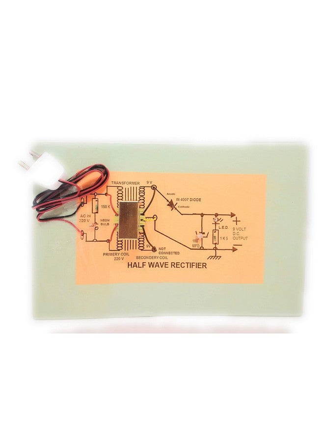 ستيبس تو دو خطوات عمل مُقوِّم نصف الموجة | مجموعة عرض مُجمَّعة مسبقًا على قاعدة من الورق المقوى جاهزة للاستخدام | متعدد الألوان - Image 3
