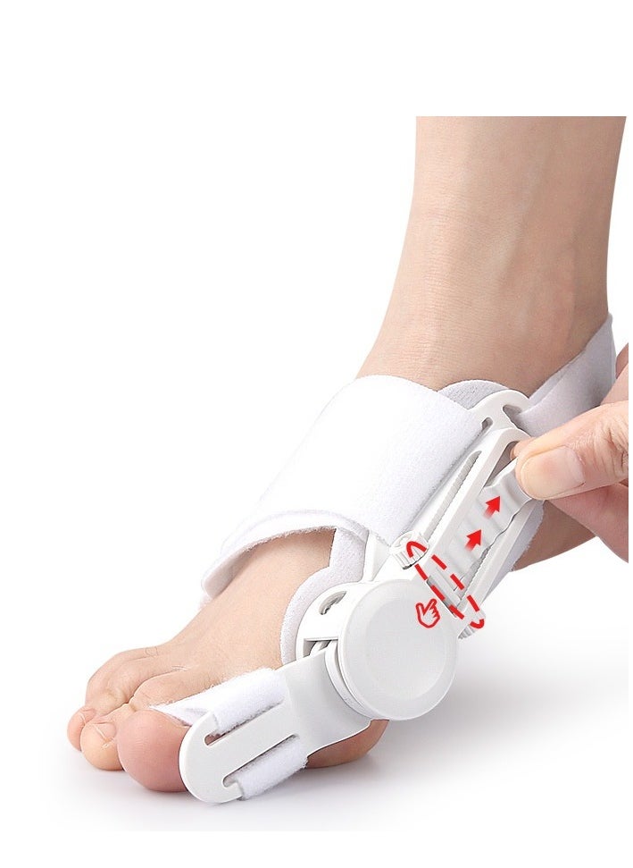 Techlove Bunion Corrector, Adjustable Knob Bunion Splint For Bunion Relief, Suitable For Left And Right Foot Toe Correction - Image 1