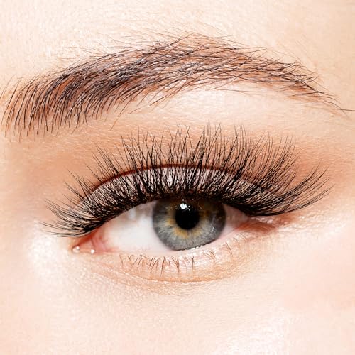 KISS Lash Couture Triple Push Up XL Collection False Eyelashes, 3D Volume in Extra Long Length with Triple Design Technology, Cruelty-Free and Reusable, Style 'Plunge', 1 Pair Fake Eyelashes - Image 3