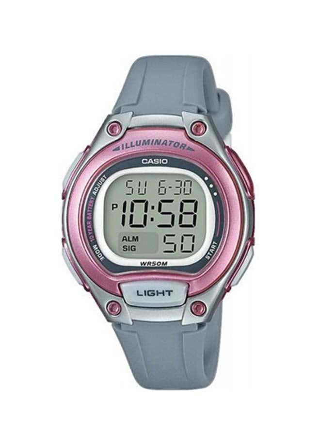 CASIO Unisex Illuminator Resin Digital Wrist Watch LW-203-8AVDF - Image 1
