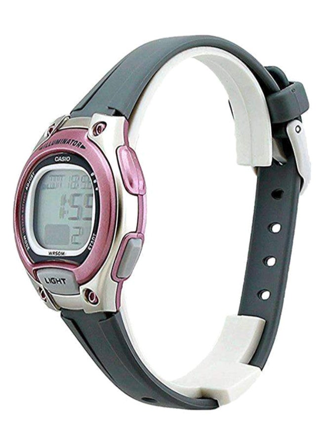CASIO Unisex Illuminator Resin Digital Wrist Watch LW-203-8AVDF - Image 3