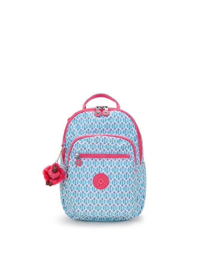 kipling Seoul S Dreamy Geo C Small Backpack  - Image 1