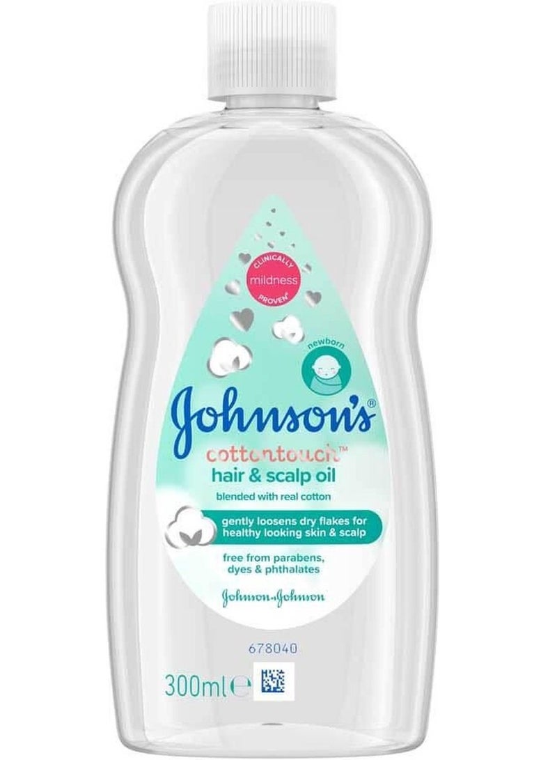 Johnson's Baby Johnson'S Newborn Baby Moisturising Oil Cottontouch, 300ml - Image 1