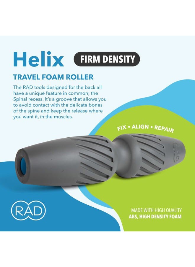 RAD Helix I High Density Foam Myofascial Release Tool I Self Massage Mobility and Recovery Roller - Image 5