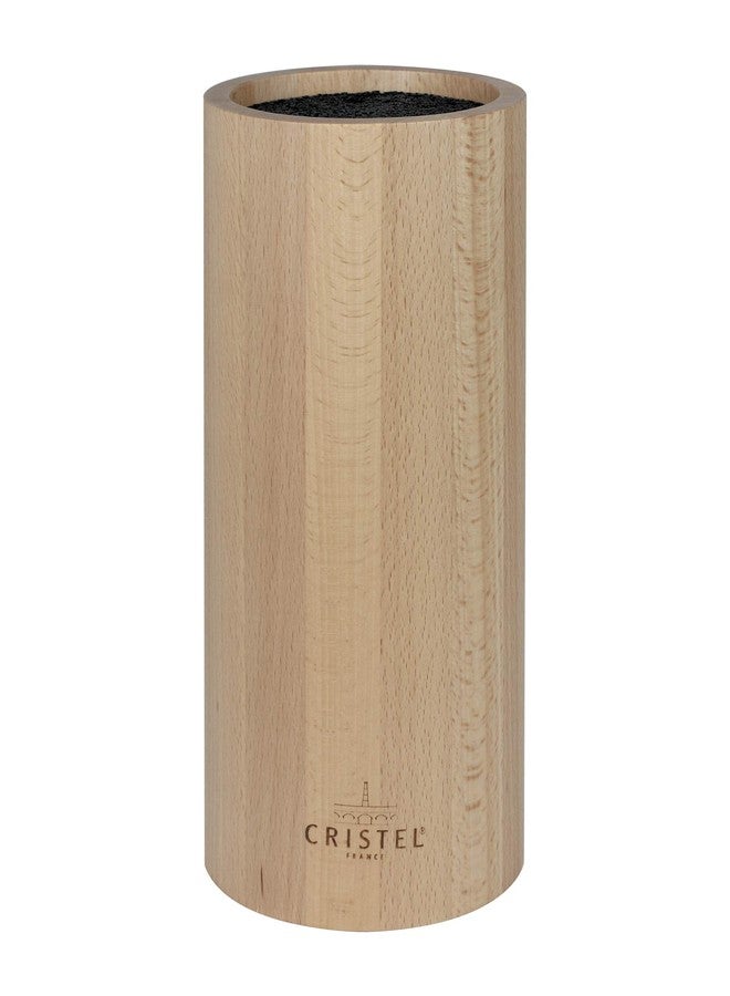 CRISTEL® Wood Knives Block Until 7 Knives - Image 1