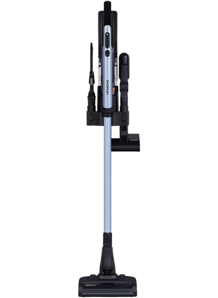 HITACHI مكنسة هيتاشي اللاسلكية العمودية باللون الأزرق المعدني PV-XHE4PLMBGAE - Image 3