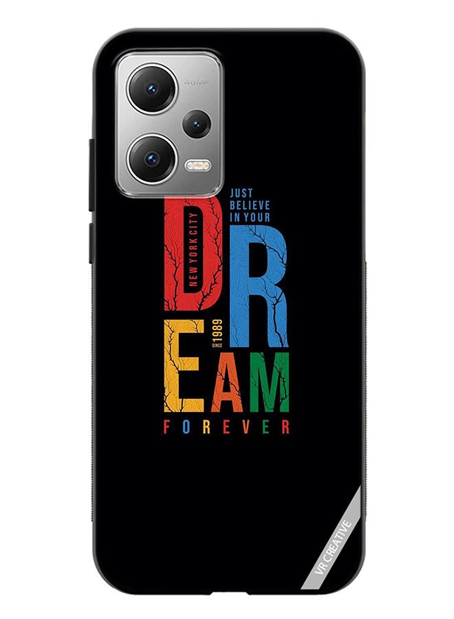 VR CREATIVE Protective Case Cover For Xiaomi Redmi Note 12 Dream Forever Design Multicolour - Image 1