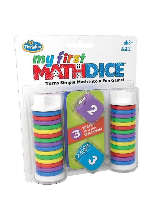 Think Fun - My First Math Dice - Fun Game That Teaches Math and Counting Skills to Kids Age 3 and Up - Image 3