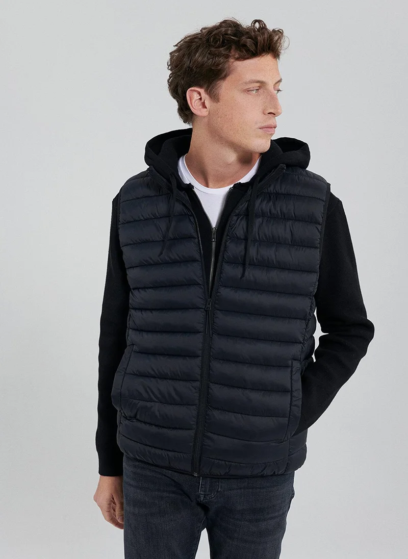 MAVI Black Puffer Vest