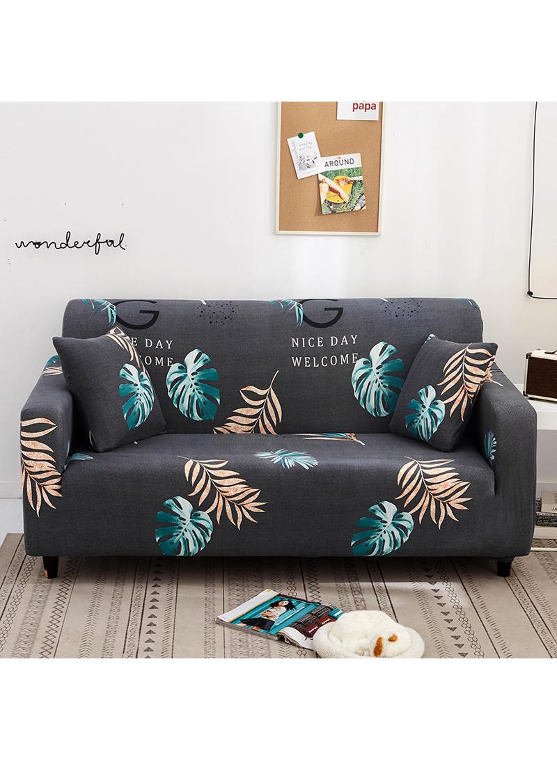 Elastic sofa cover, fully covered sofa cover suitable for three person sofas 185-230cm