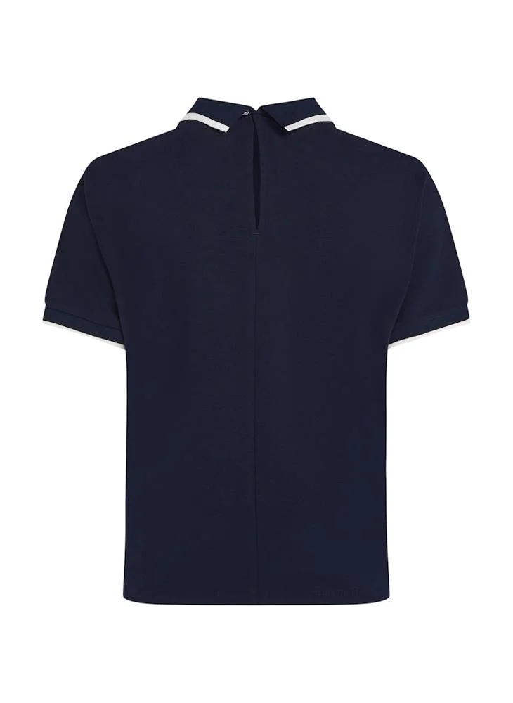تومي هيلفيغر Logo Crew Neck T-Shirt