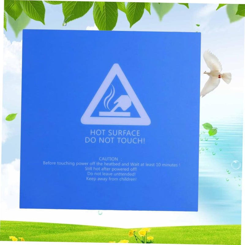فيلم سرير حراري مرن قابل للإزالة قابلة لإعادة الاستخدام طابعة صقيعية ملصق سرير ساخن - Image 4