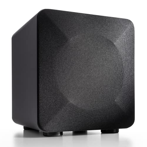 Audioengine S6 210W Compact Powered Mini Subwoofer- Powerful Bass in a Small Package - Great for Desktops, Apartments, Offices and Gaming Setups - Image 1