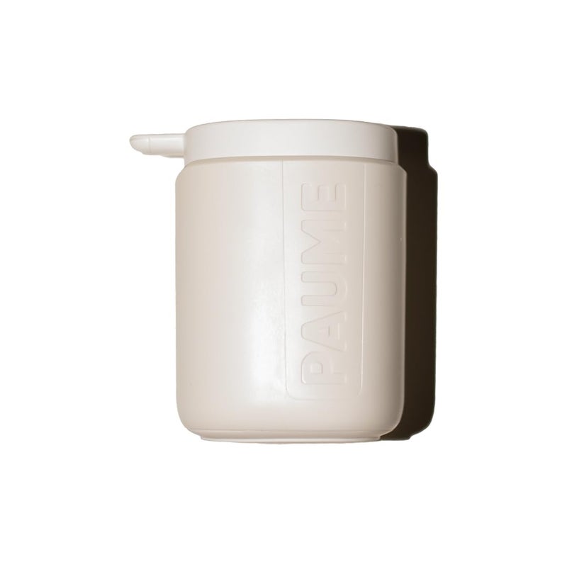 PAUME Signature Refillable Hand Sanitizer Pump Stylish  Modern Dispenser for Kitchen Nursery or Bathroom Sold Empty