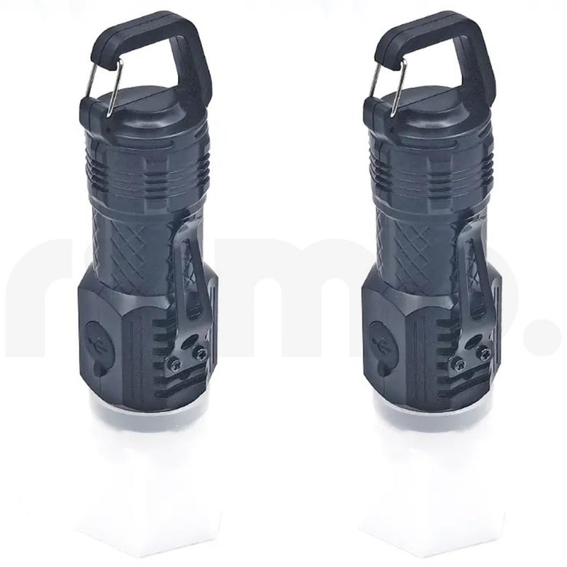 Ritmo LED Flashlights 1 Pack Mini Handheld Flashlights for Home Outdoor Camping Hiking Emergencies Pocket Torch Light with Handle for Home Bedroom Outdoor - Image 3