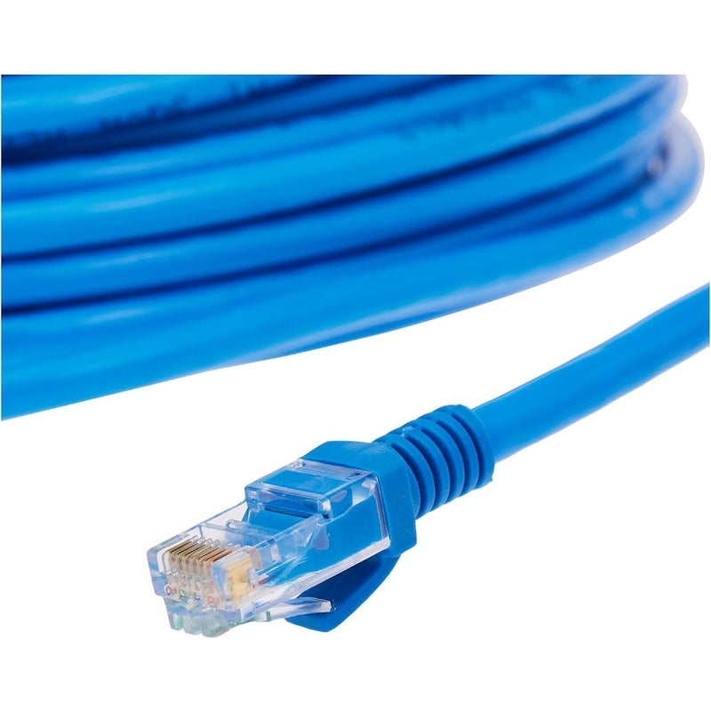 30M Cat6 Ethernet Patch Cable - Red, 8P8C, Male-to-Male, Indoor, Compatible with Computers, Laptops, Game Consoles, Wireless Printers, Tablets - Image 2
