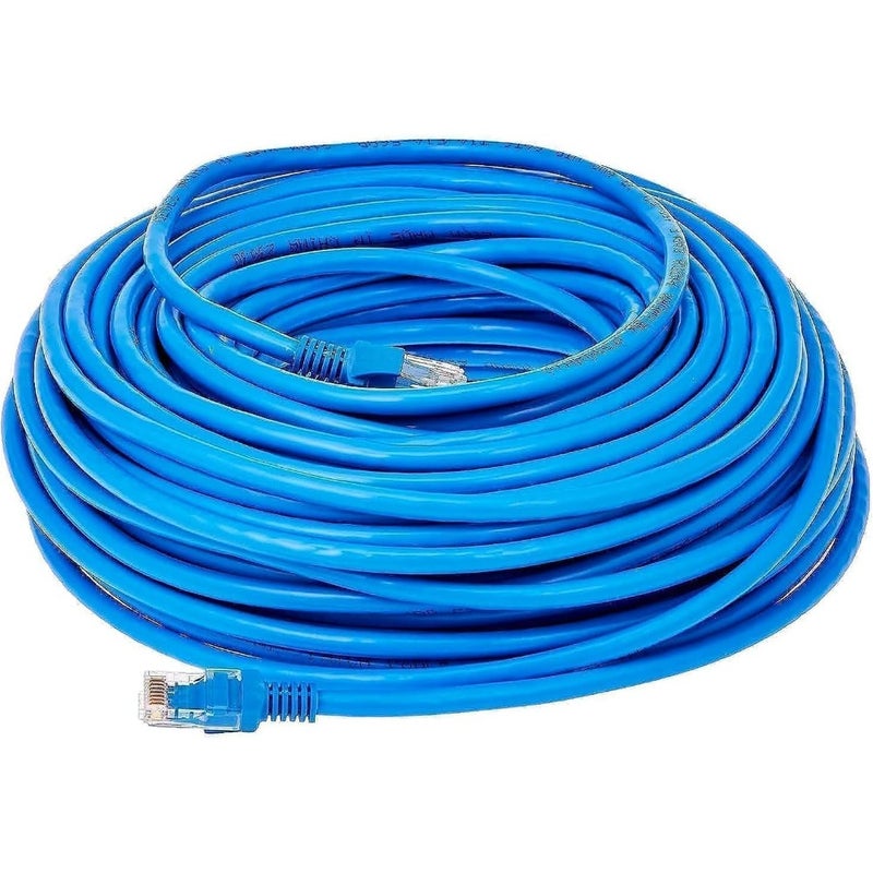 30M Cat6 Ethernet Patch Cable - Red, 8P8C, Male-to-Male, Indoor, Compatible with Computers, Laptops, Game Consoles, Wireless Printers, Tablets - Image 5