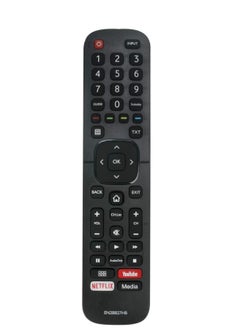 JAJEEK Remote Control EN2BB27H B Replacement for Hisense TV – Compatible with H32A5600, H39AE5500, H32A5600UK, H43A5600, H65A6100, H43AE6030, H50A6100 & More, Quick Access to Media, YouTube & Netflix  - Image 2