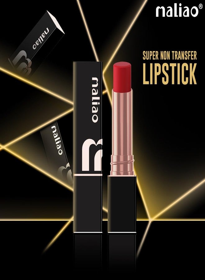 Maliao Super Non-Transfer Lipstick - Long-Lasting Matte Finish | Smudge - Proof Formula | Coffee bean, 3.8g - Image 5