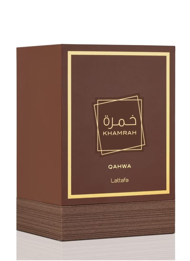 Lattafa KHAMRAH QAHWA EDP 100ML ﻿  - Image 3