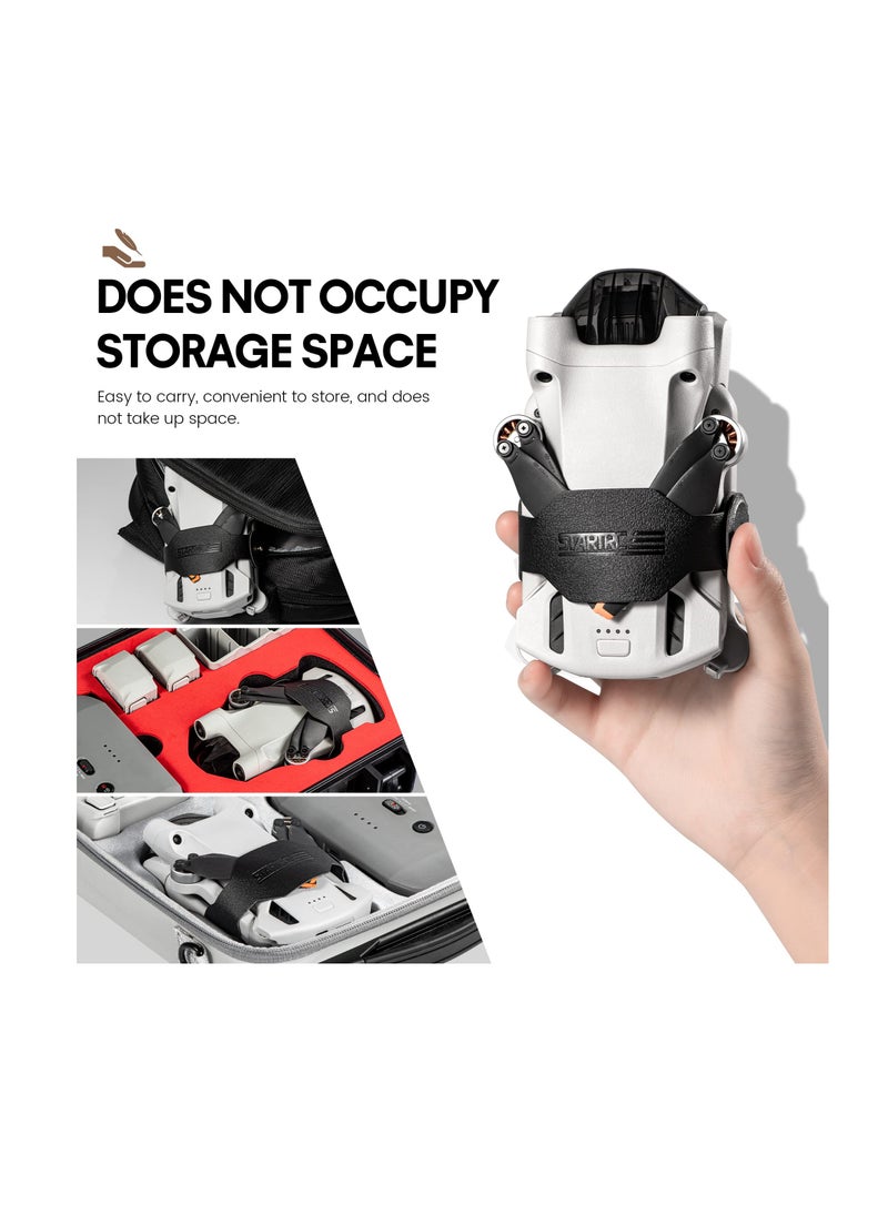 SYOSI - Fit for Mini 3 Pro Propeller Holder Strap for Drone Accessories Propeller Holder Strap for DJI Mini 3 Pro Drone Wing Fixed Fixator Props Blade Stabilizer Protection Guard Accessory - Image 1