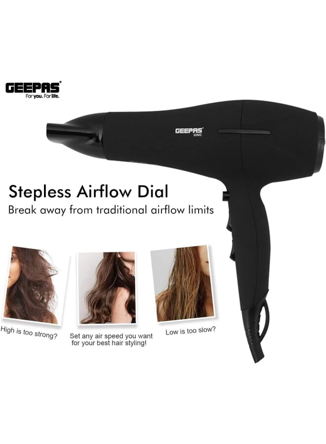 GEEPAS Pro Style Hair Dryer Ghd86019 - Image 3