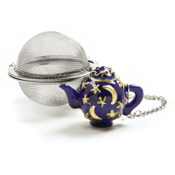 NORPRO STAINLESS STEEL 2INCH MESH TEA INFUSER BALL WITH TEAPOT WEIGHT