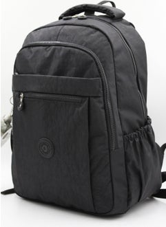 Black Color Crinkle Waterproof Fabric Large Size School Backpack Travel Bag / 2300 - pzsku/ZFF99D8A8C80C741CA989Z/45/_/1728060750/1fc8c4e2-3f07-4abf-8d9a-9c4413601bb4