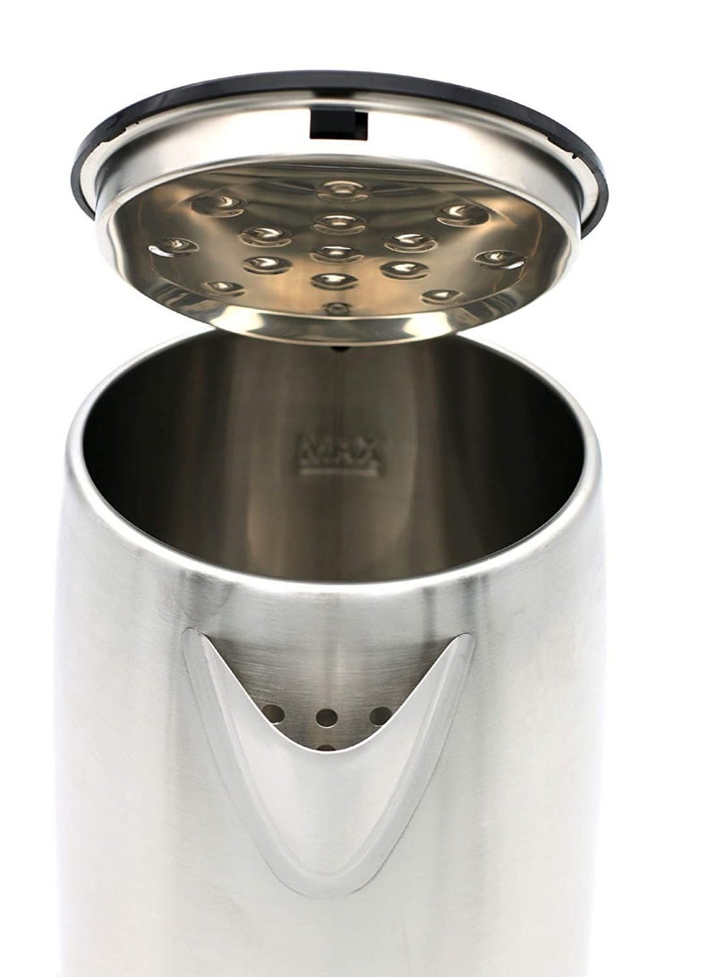 REFURA 3 L Cordless Electric Kettle 2000W RE-11608 - Stainless Steel Kettle w/ Spray Coating, 360-degree Swivel Base, Auto Shutdown, Power On/Off Indicator Light - Image 2